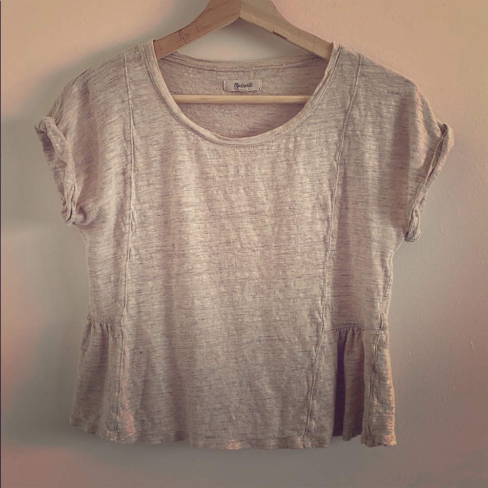 Madewell Peplum Tee